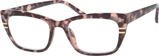 Brilo Women's Reading Glasses +2.00 in Brown color BR100TAR2.00