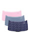 Βαμβακερά Women's Boxer 3Pack Blue