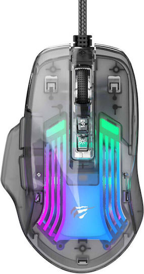 Havit MS1011SE RGB Gaming Maus 7200 DPI Schwarzes