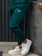 Jogginghose mit Gummizug Green