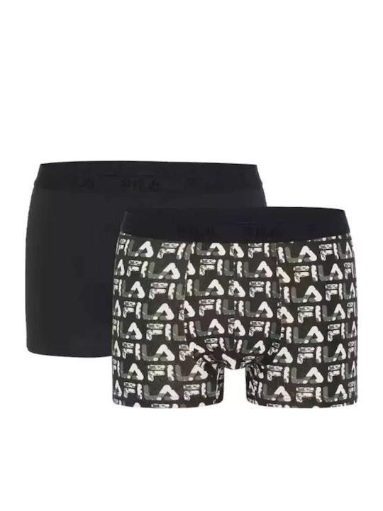 FILA Ανδρικά Μποξεράκια Πολύχρωμα 2Pack