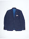 Men's Suit Jacket Slim Fit Blue
