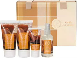 Fresh Line Vanilla & Caramel Σετ Περιποίησης για Καθαρισμό Σώματος & Ενυδάτωση