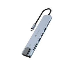 Devia USB-C Docking Station 4K PD Ethernet (120EC7060001) Devia USB-C Docking Station 4K PD Ethernet (120EC7060001)