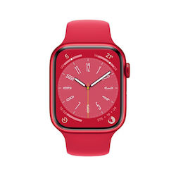 Apple Watch Series 8 Алуминий 45мм Обновен клас A (Red)