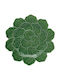 Bordallo Pinheiro Ceramic Green Sandinheira Geranium Presentation Plate Bordallo Pinheiro 33 Cm