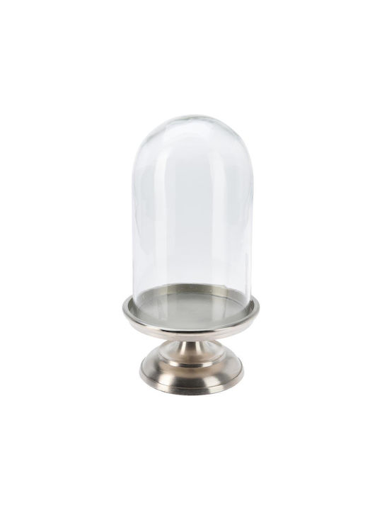 505045 Glass Dome Aluminum Base H23.5xø16.5cm