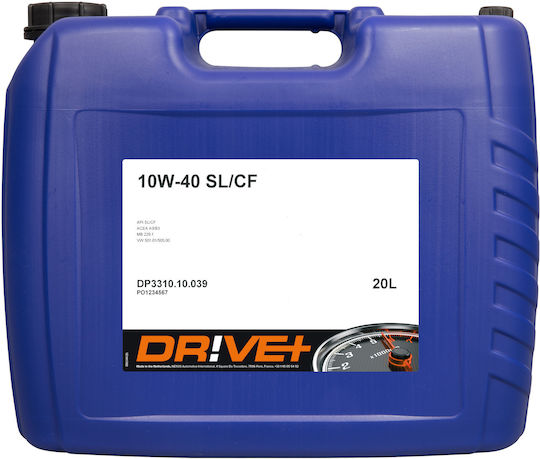 Dr!ve+ SL/CF Semisintetic Ulei Auto 10W-40 20lt