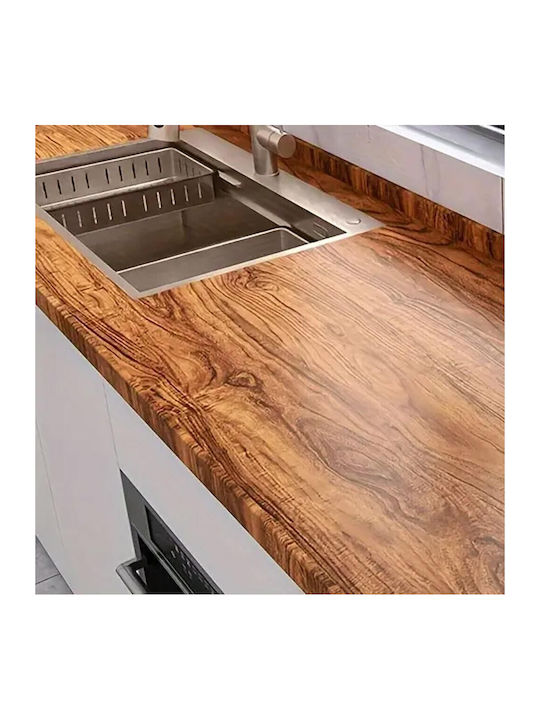 Decorative Sticker Roll Dark Wood Look 60x300cm