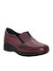 Leather Women's Moccasins in Black Color