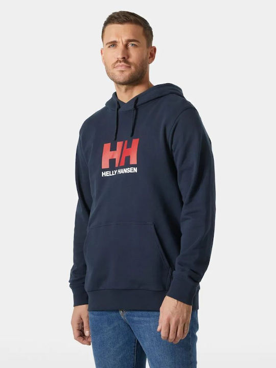 Helly Hansen Φούτερ με Κουκούλα Navy