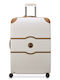 Delsey Chatelet Air Large Travel Suitcase Hard Beige with 4 Wheels Height 82cm
