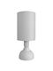 Heronia Table Lamp for Socket E27 with White Shade and Base