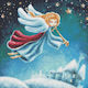 Norimpex Diamond Mosaic Christmas Angel 40x40cm
