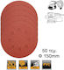 Ingco Sandpaper 150x150mm Set 50pcs