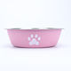 Denik Pets Bol de Mâncare din Oțel Inoxidabil pentru Pisică 18 cm în Culoare Roz
