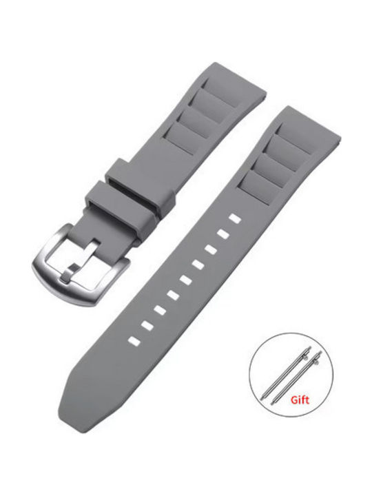 Rubber Strap Gray 22mm