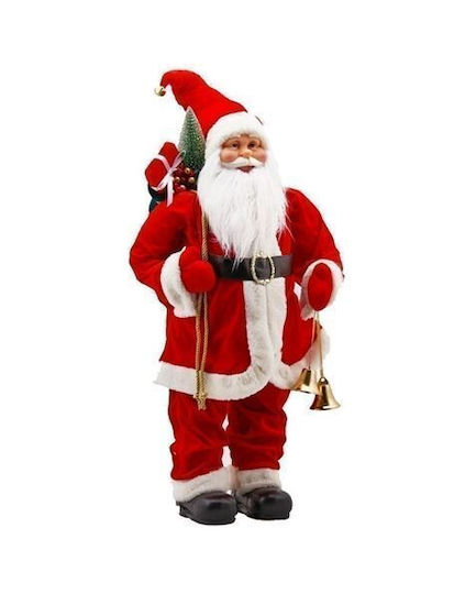Dekorativer Weihnachtsmann Rot 81cm