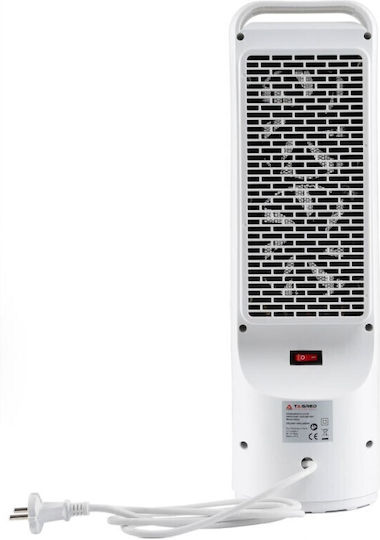 Tagred Ceramic Fan Heater Room Floor Alb 2000W
