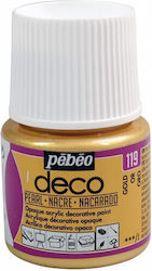 Acrilic Perle Pebeo Deco 45ml Auriu