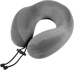 Μαξιλαράκι Ταξιδίου Memory Foam Γκρι