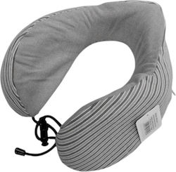 Μαξιλαράκι Ταξιδίου Memory Foam Γκρι