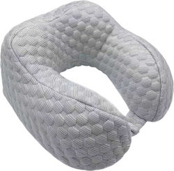 Μαξιλαράκι Ταξιδίου Memory Foam Γκρι Μαξιλαράκι Ταξιδίου Memory Foam Γκρι