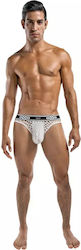 Malepower Ανδρικό Sexy String Λευκό