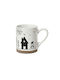 Kaemingk Christmas Mug Black L12.2xW9.6xD8cm.