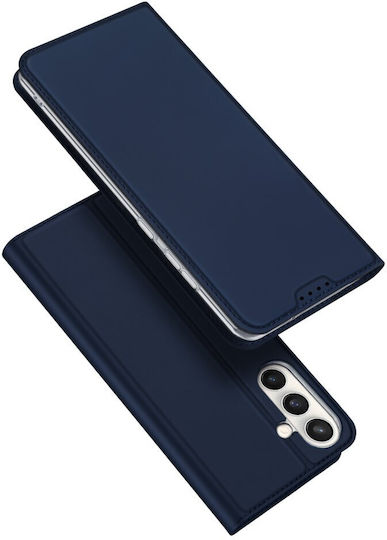 Dux Ducis Skin Pro Series Book Piele artificială / Silicon Albastru (Galaxy S25 FE)