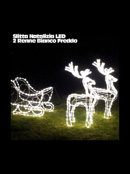 Bakaji Bakaji Christmas Sleigh LED 2 Lighted Re...