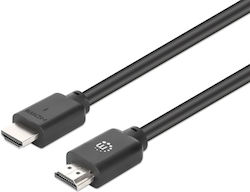 Manhattan HDMI 2.0 HDMI Male - HDMI Male 10m Black