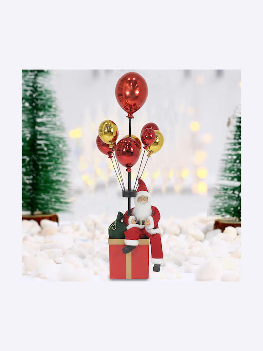 Dekorativer Weihnachtsmann Rot aus Kunststoff
