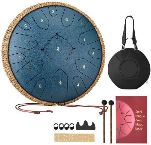 Vevor Steel Tongue Drum 15 Notes 33cm