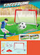 Blue Toys Outdoor Soccer Goal Posts Soccer