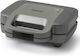 Rohnson Sandwich Maker Grill with Removable Ceramic Plates 1000W Grey