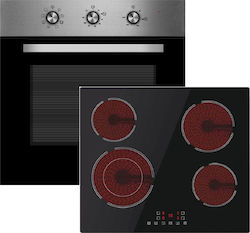 Davoline Over Counter with Ceramic Hobs BIO 0875 IX + OBVZ800 Davoline Over Counter with Ceramic Hobs BIO 0875 IX + OBVZ800
