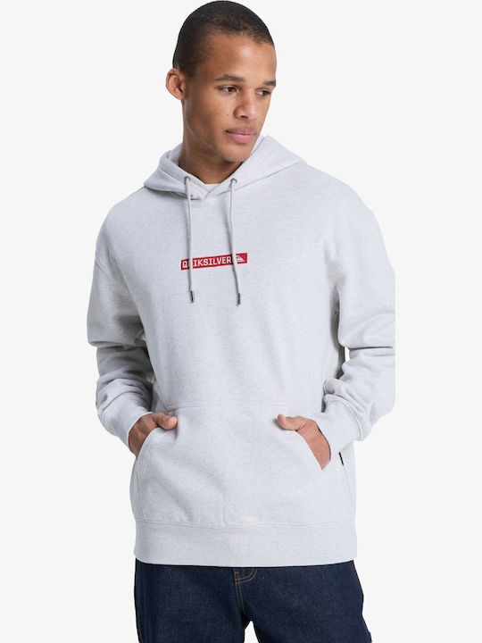 Quiksilver Dna Φούτερ με Κουκούλα Light Grey He...
