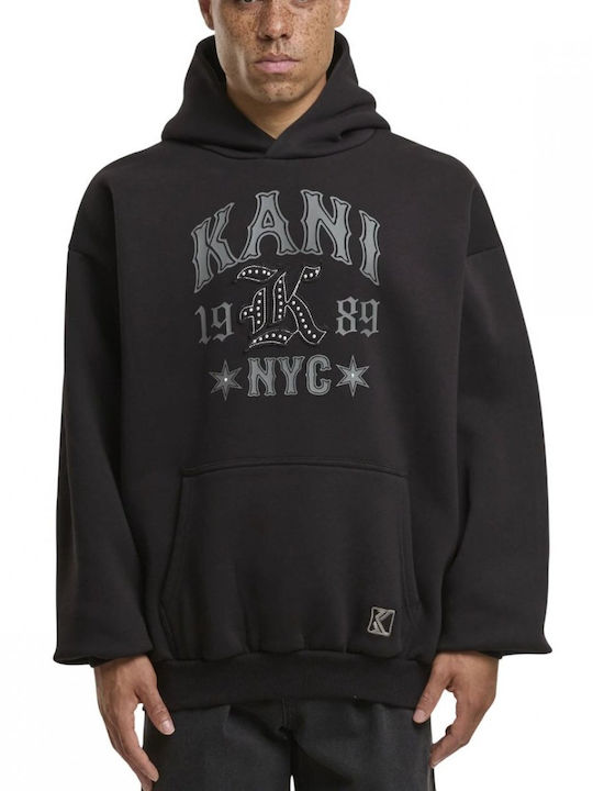 Sweatshirt with Hood Black