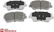 Front Brake Pads Hyundai Elantra Equus Grandeur Santa Veloster I30 Kia Carens Ceed Pro Ceed Sorento CBP32152 Comline CBP32152-10267