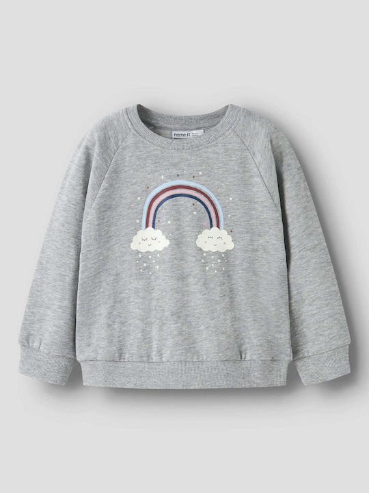 Name It Kinder-Sweatshirt Gray Bluse