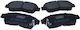 Front Brake Pad Set Toyota Camry 90-04 Carina 92-97 Celica 93-99 Corolla 87-08 Picnic 96-01 Rav4 94-03 Scepter 92-96 Solara 190569-10734