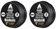 Thunder Cloud Tri Core Fused Clapton Coils Ni80 10 Stück Widerstandsdrähte 0,38 Ohm