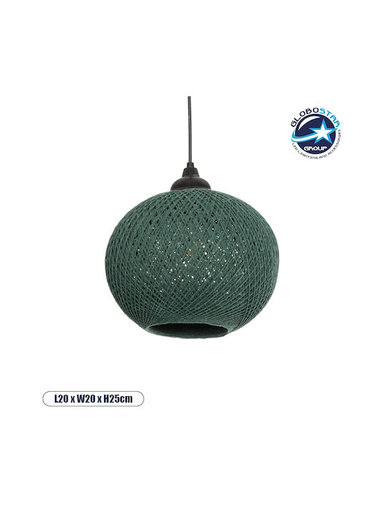 GloboStar Solei Pendant Light Green Boho with R...