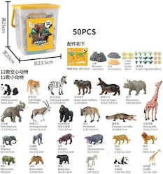 Animale De Junglă 50 Bucăți Cutie Mkt710079