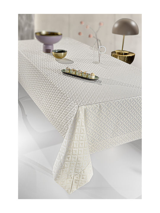 Guy Laroche Покривка за маса Horizon Бельо 160x260бр