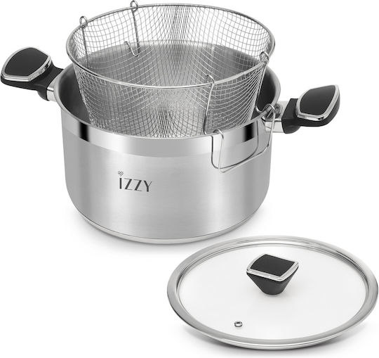 Izzy Top Chef Stainless Steel Fryer Pot 24cm