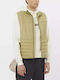 Ärmellos Jacke Wasserdicht und Winddicht Beige