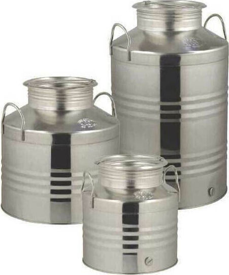 Quattro Effe Stainless Steel Container Open Top/Flat Bottom 100lt 00201192