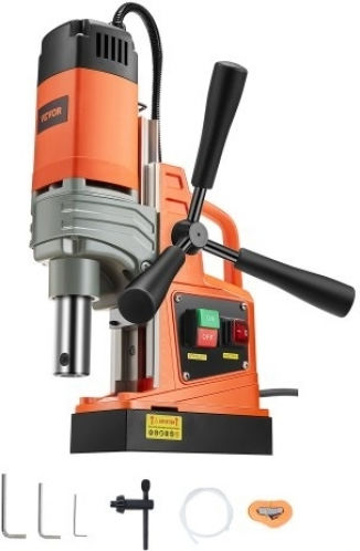 Vevor Magnetisches Bohrgerät 1300W 2922lbf/13000N Tragbares Magnetisches Bohrgerät 810U/min